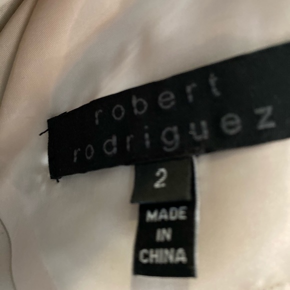 Robert Rodriguez Strapless Cocktail Mini Dress - Picture 4 of 4